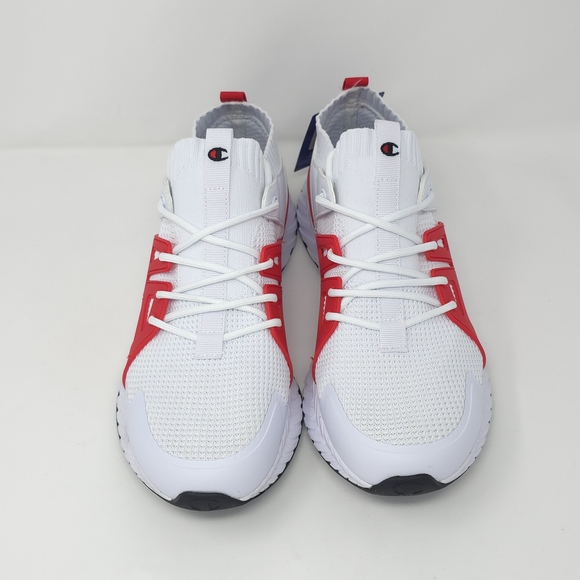 Champion Oja Cage White/Scarlet/Black sneakers - Picture 6 of 7
